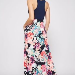 Bellamie Dresses Nwt Bellamie Maxi Dress Floral Racerback Sexy S3x Poshmark